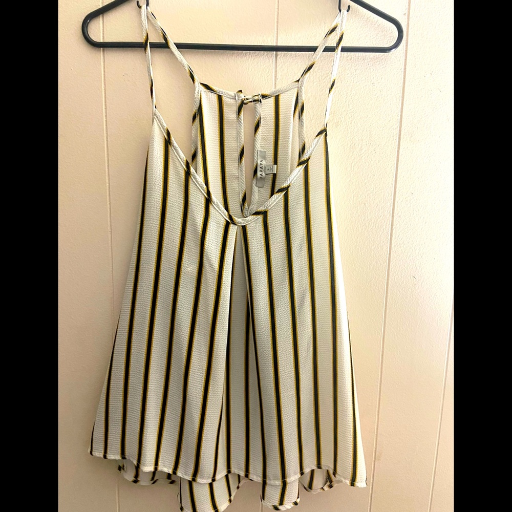 Loose spaghetti strap top! Size Large